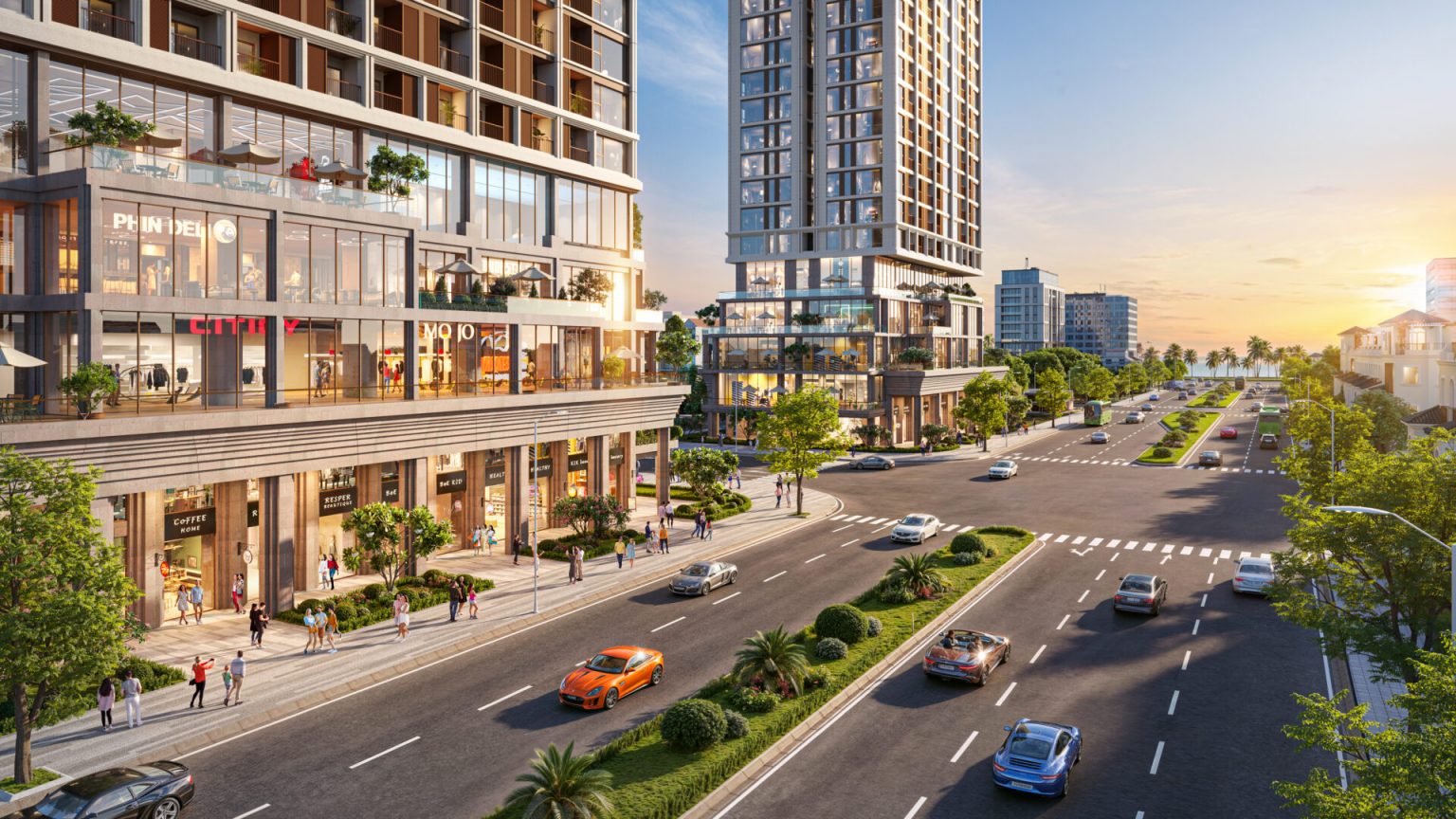 Phối cảnh căn hộ SunSea Tower Đà Nẵng